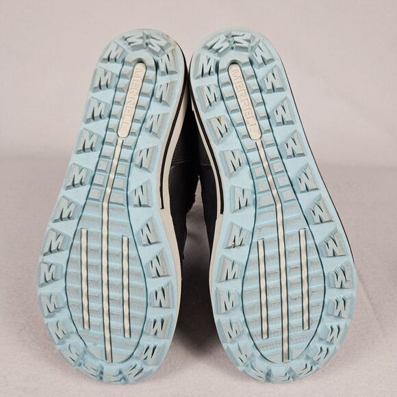 Merrell Heidi Waterproof Suede Sherpa Womens Snow Boot Winter Black 5 Size 36 - Picture 12 of 16